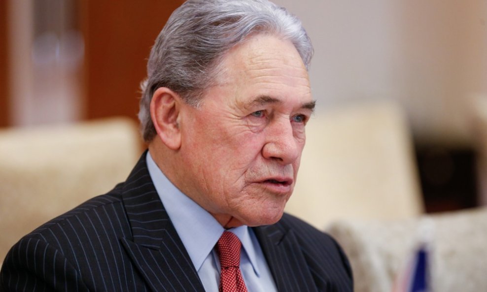 Novozelandski ministar vanjskih poslova, Winston Peters