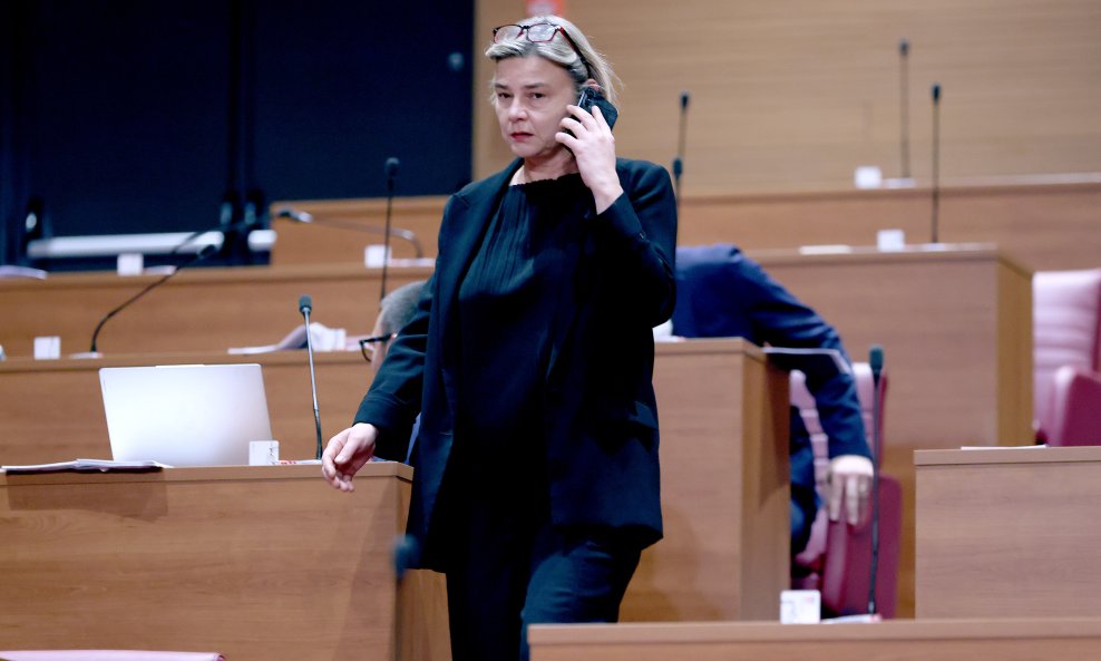 Sandra Benčić jedna je od pregovaračica lijevog spektra na sastanku s HDZ-om