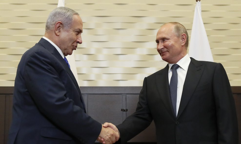 Benjamin Netanyahu i Vladimir Putin
