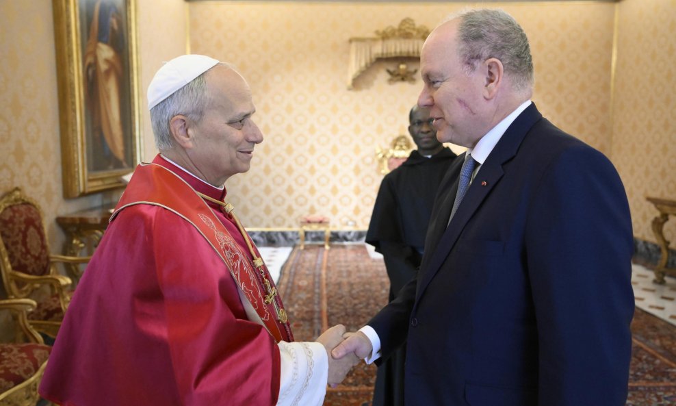 papa Leo i princ Albert