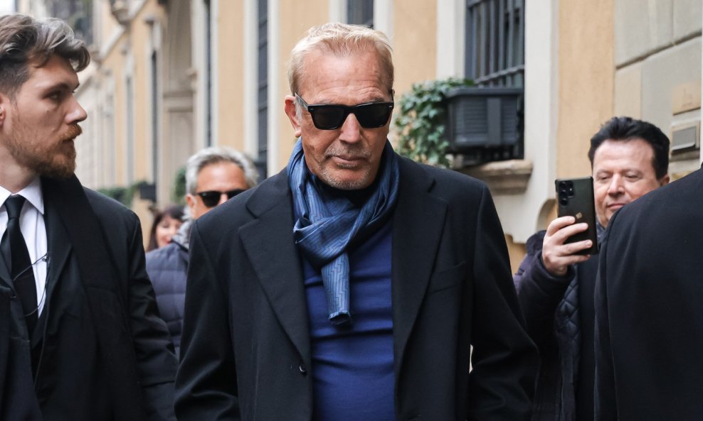 Kevin Costner u Milanu