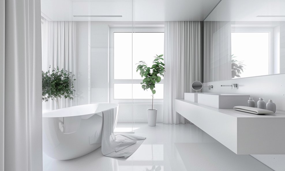 Potpuno bijele kupaonice, nekad simbol luksuza i čistoće, polako odlaze u povijest