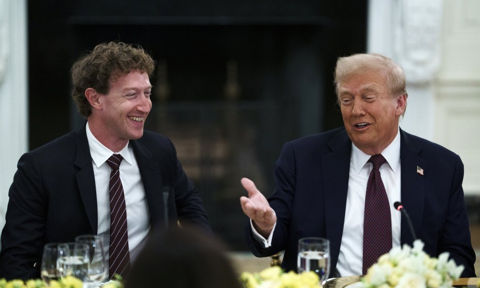 Mark Zuckerberg i Donald Trump