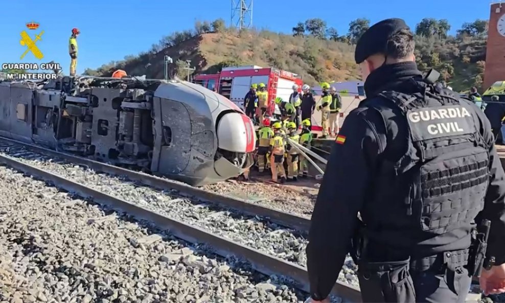Željeznička nesreća u Španjolskoj
