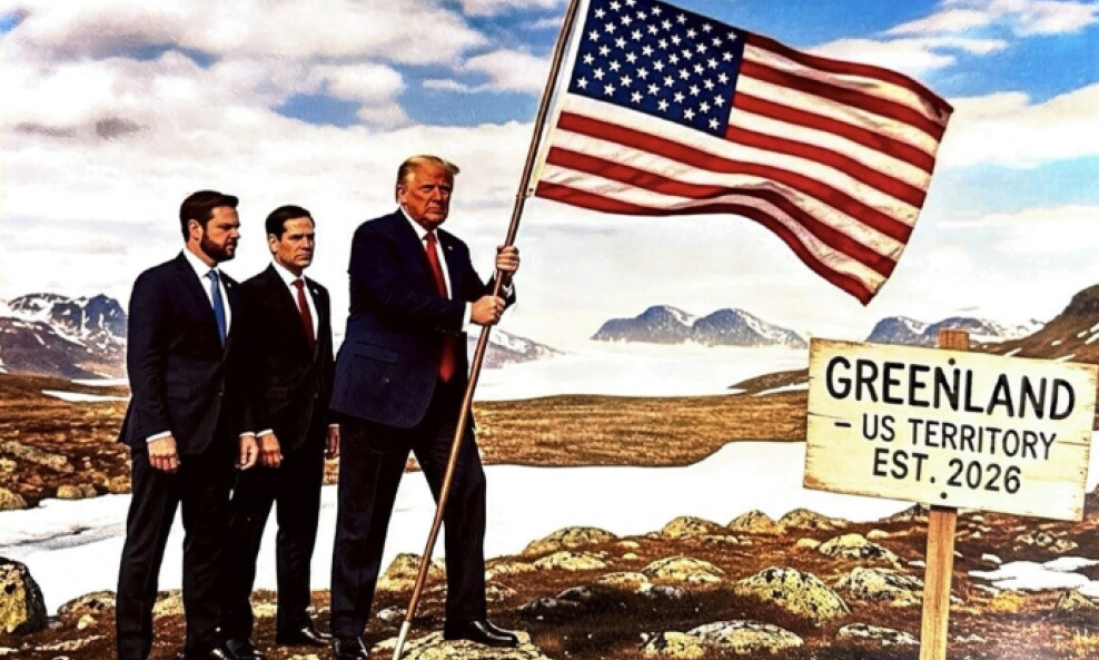 Trump se o Grenlandu oglasio i na društvenoj mreži