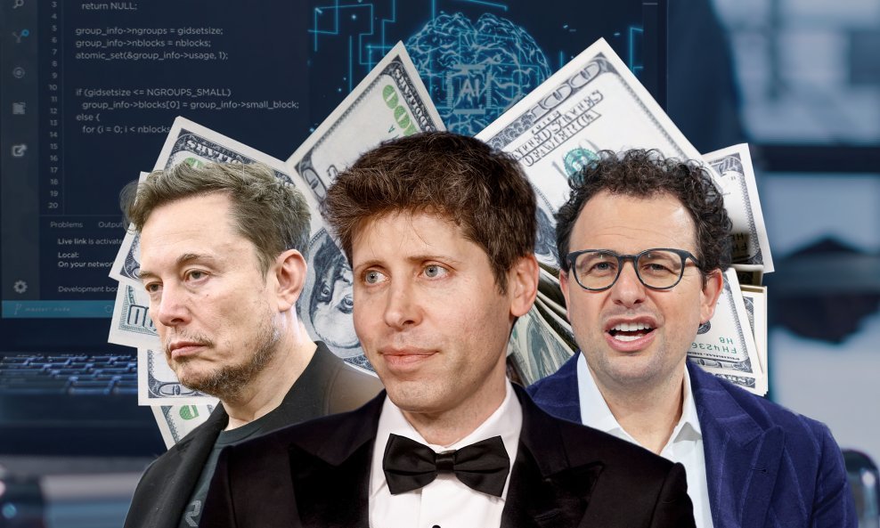 Elon Musk, Sam Altman, Dario Amodei