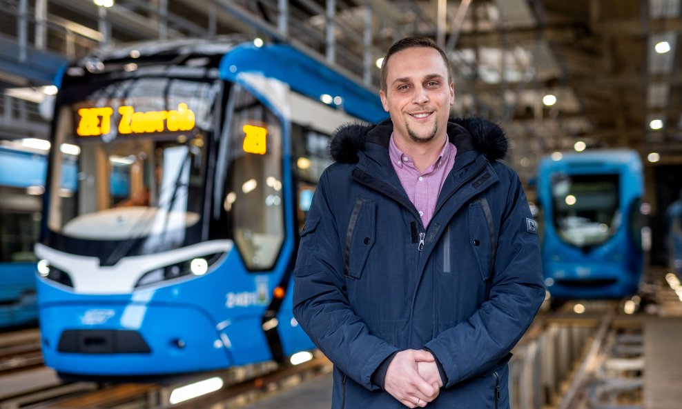 Domagoj Zeba, glasnogovornik ZET-a