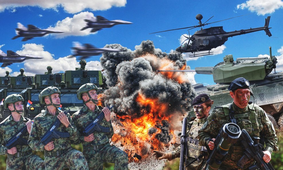 Prema Global Firepower Indexu, srpska vojska je jača od hrvatske, ali stručnjak smatra da to nije uvijek realno stanje stvari