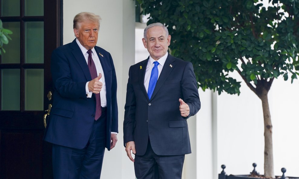 Donald Trump i Benjamin Netanyahu
