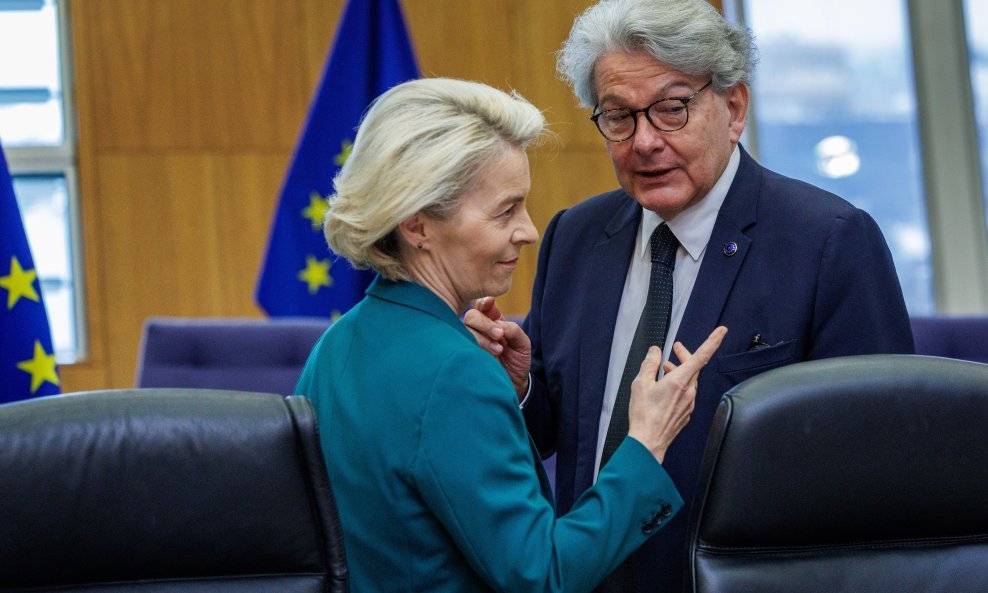 Ursula von der Leyen i Donald Trump