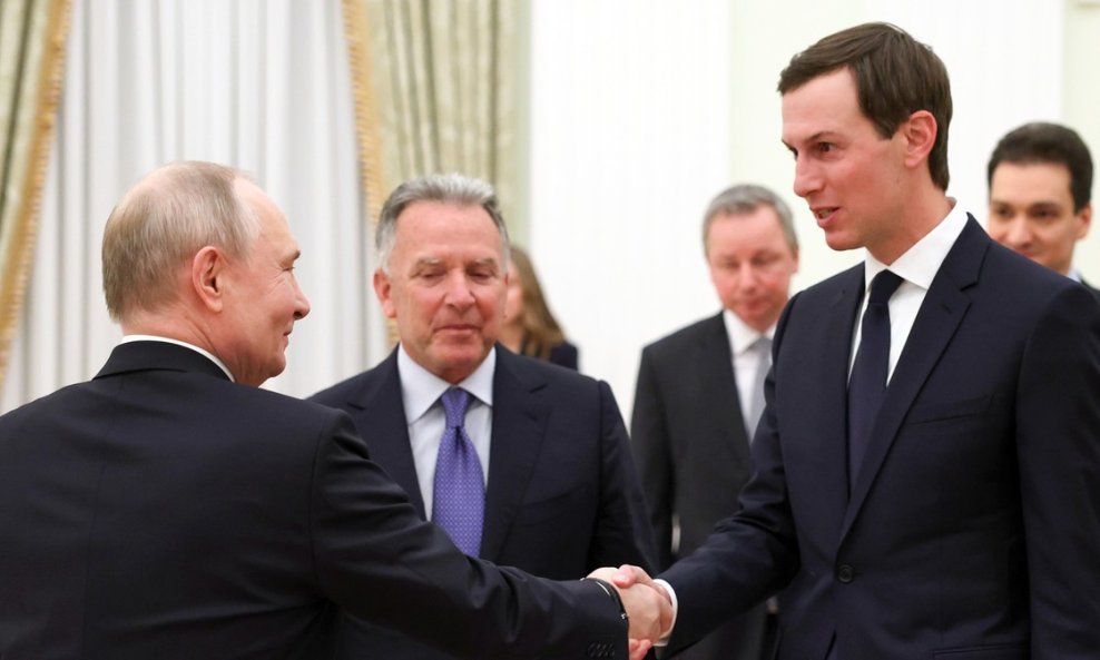 Vladimir Putin, Steve Witkoff i Jared Kushner