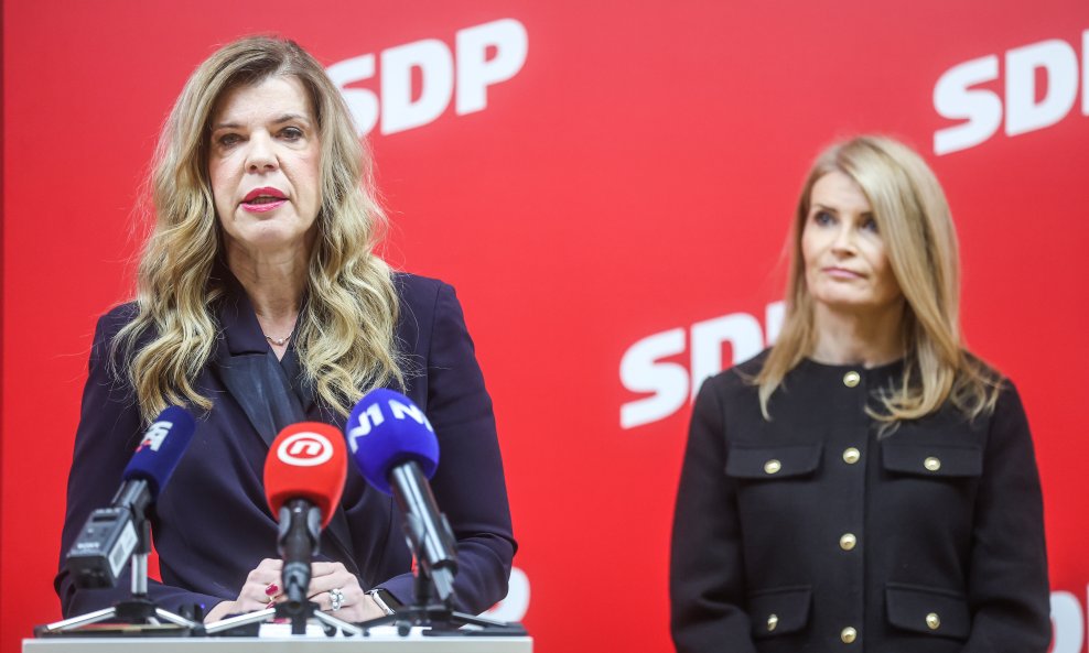 Biljana Borzan i Sabina Glasovac