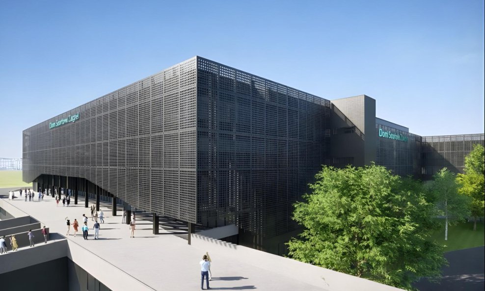 Buduća ovojnica oko Doma sportova