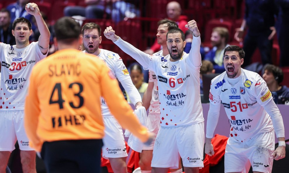 Slavlje hrvatskih igrača