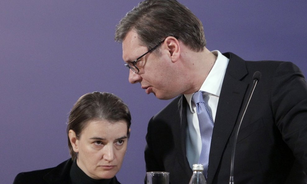 Ana Brnabić, Aleksandar Vučić