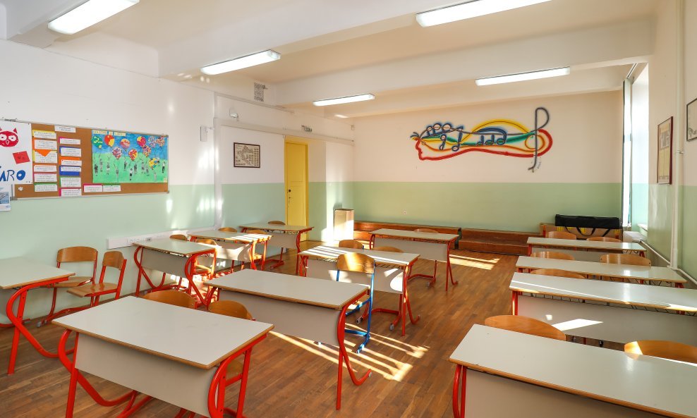 Učionica, ilustracija