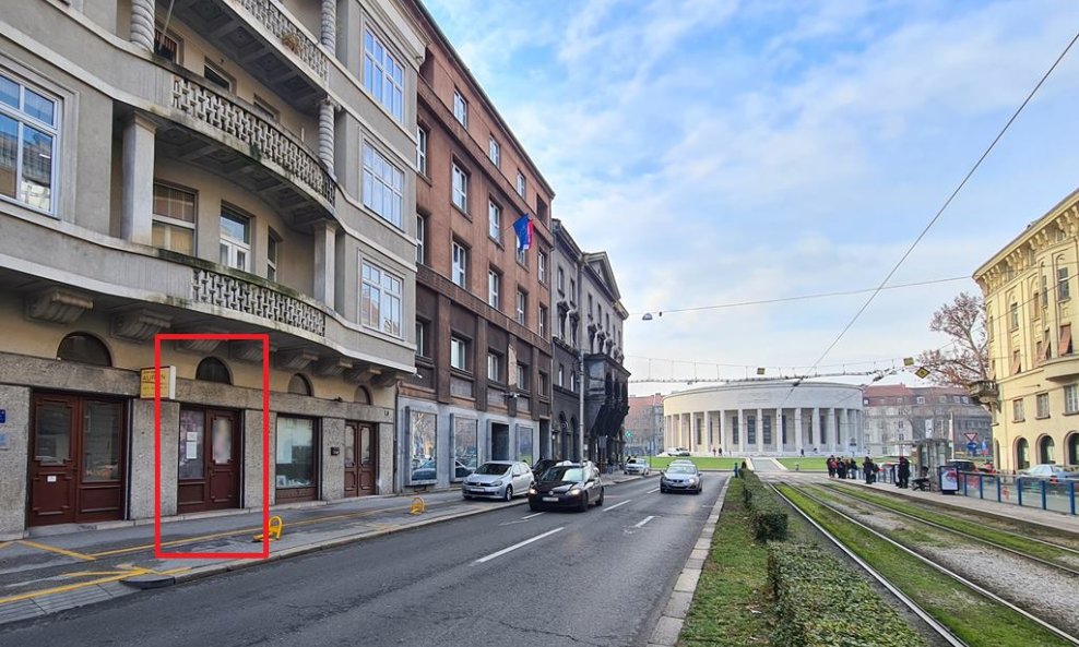 Poslovni prostor u Zvonimirovoj ulici u Zagrebu