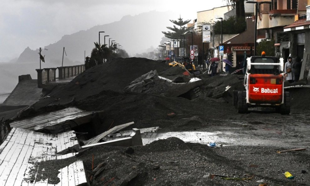 Posljedice oluje u Južnoj Italiji