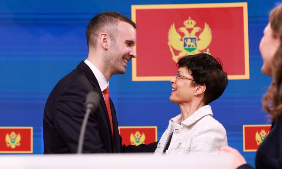 Milojko Spajić, Marta Kos