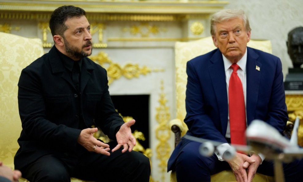 Donald Trump i Volodimir Zelenski