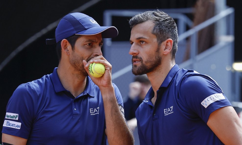 Mate Pavić (desno) i Marcelo Arevalo