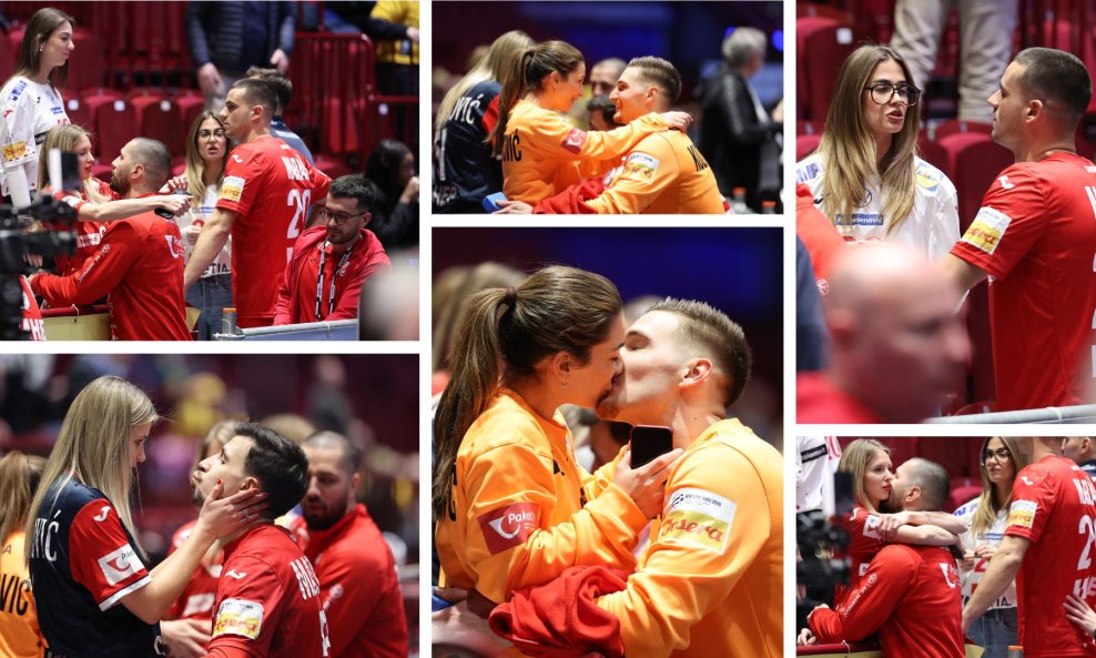 Mateo Maraš, Mario Šoštarić, Ivan Martinović i Dominik Kuzmanović s partnericama