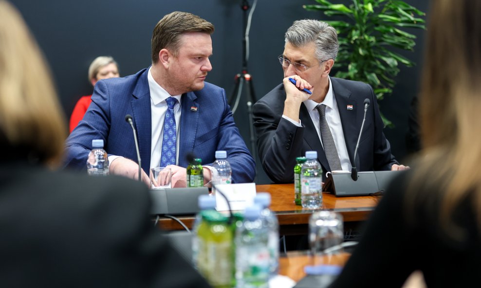 Marko Primorac i Andrej Plenković