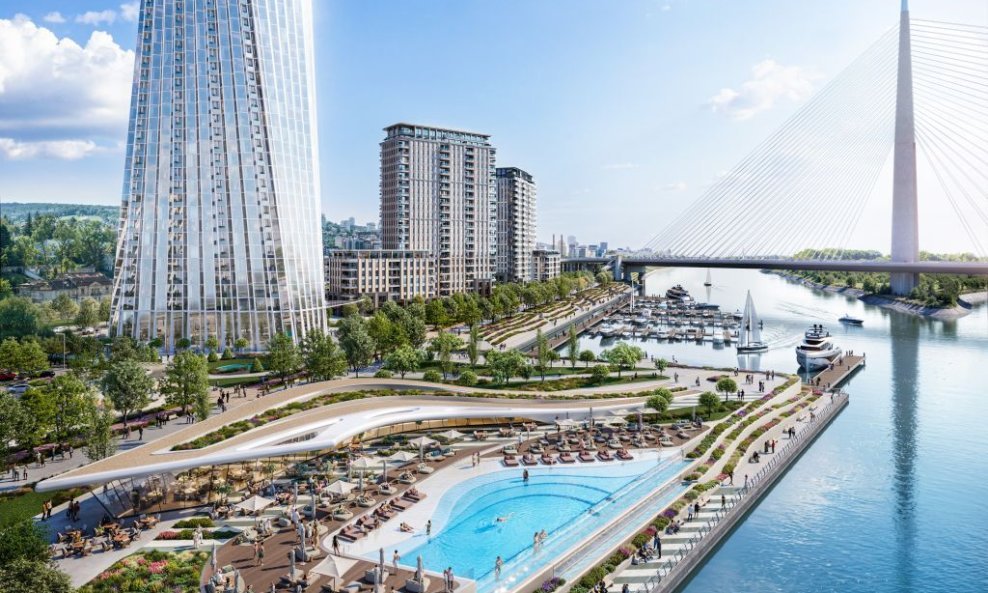 Marina u novom beogradskom kvartu