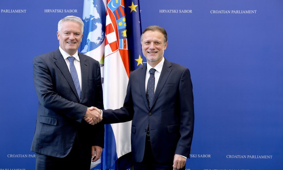 Gordan Jandroković i Mathias Cormann