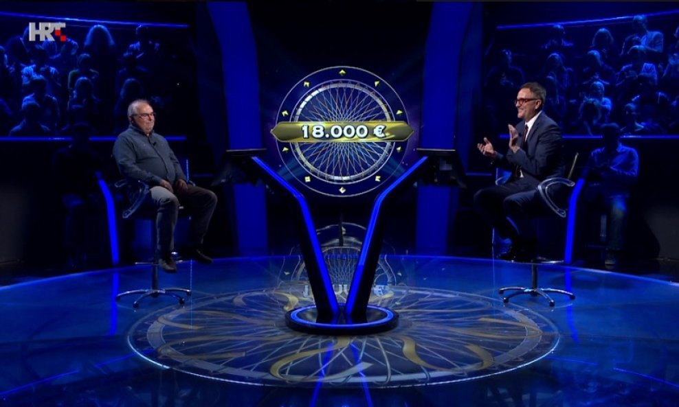 Dražen Cukina u kvizu Tko želi biti milijunaš?