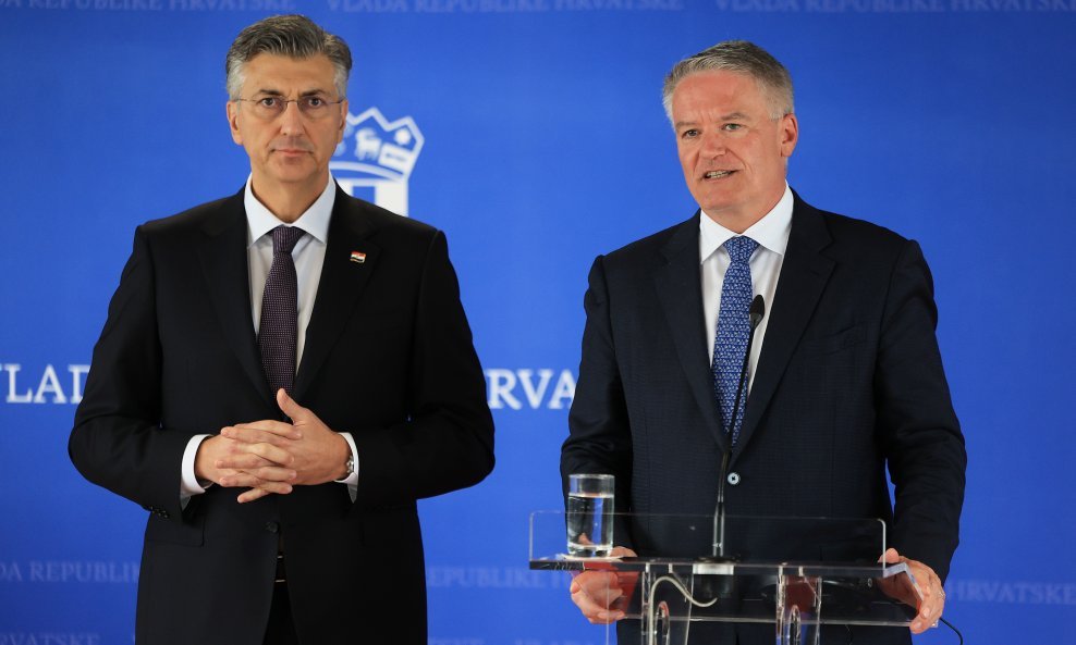 Andrej Plenković i Mathias Cormann