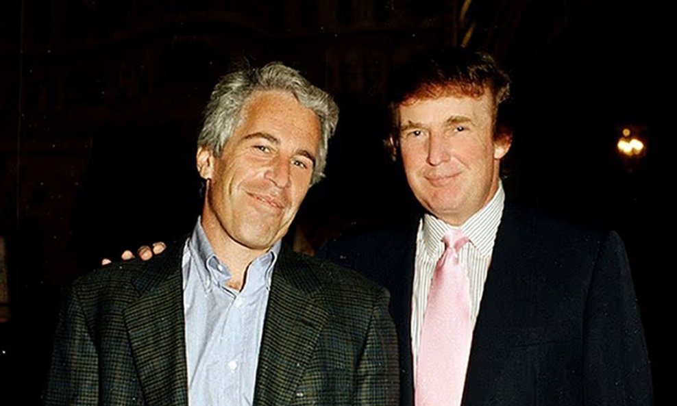 Jeffrey Epstein i Donald Trump