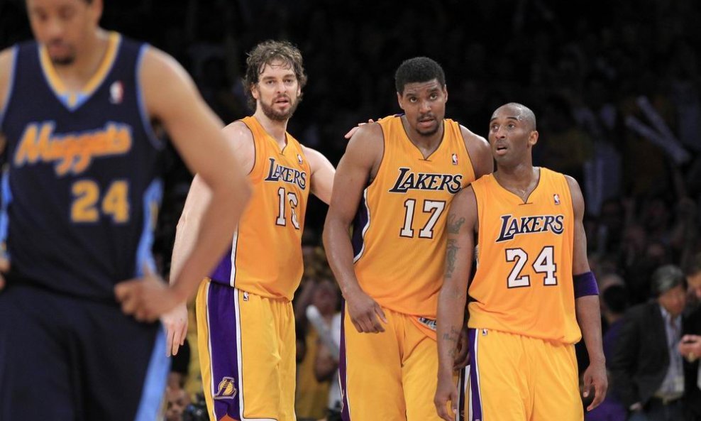 Pau Gasol , Andrew Bynum  Kobe Bryant