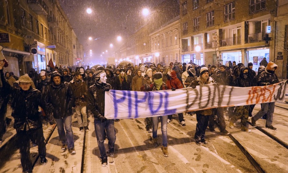 prosvjed occupy croatia