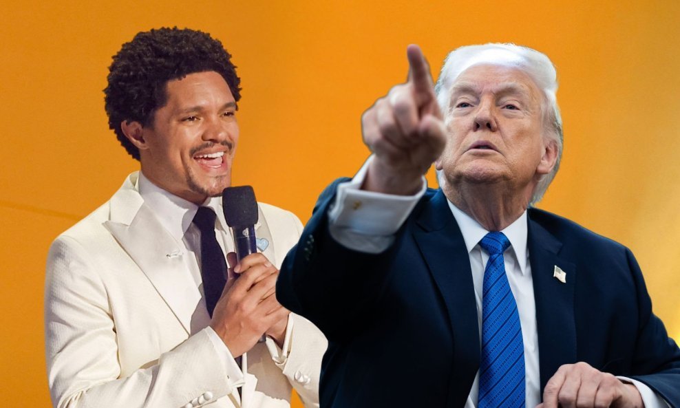 Trevor Noah i Donald Trump