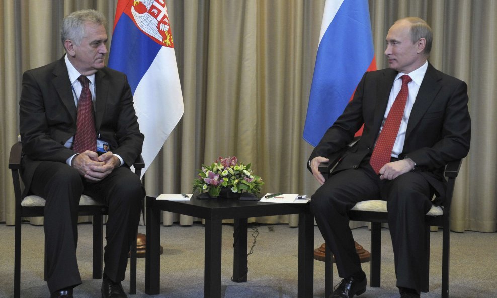 Tomislav Nikolić i Vladimir Putin