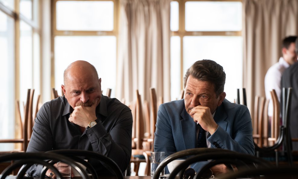 Rene Bitorajac, Dragan Bjelogrlić u filmu 'Svadba'