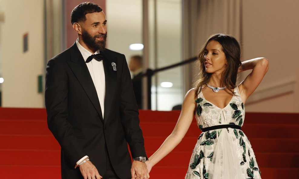 Karim Benzema i partnerica Lyna Khoudri