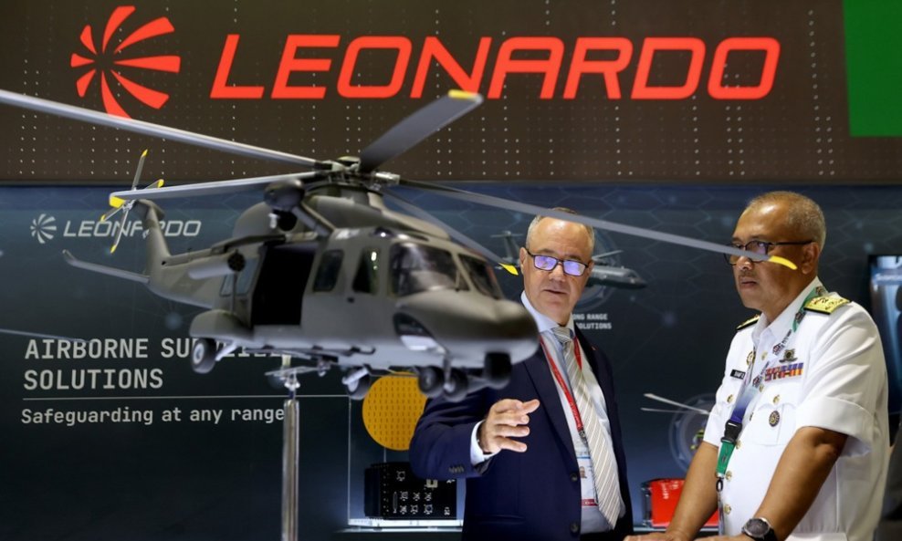 Talijanski proizvođač oružanih sustava Leonardo već je predstavljao svoje modele helikoptera - ilustracija
