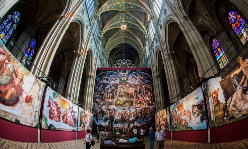 Izložba Michelangelovog 'Posljednjeg suda' u Beču