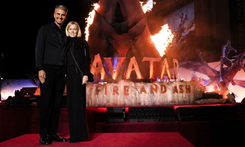 Josh D'Amaro na premijeri novog 'Avatara'