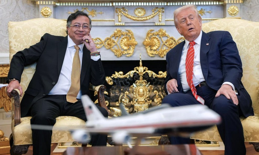 Gustavo Petro i Donald Trump