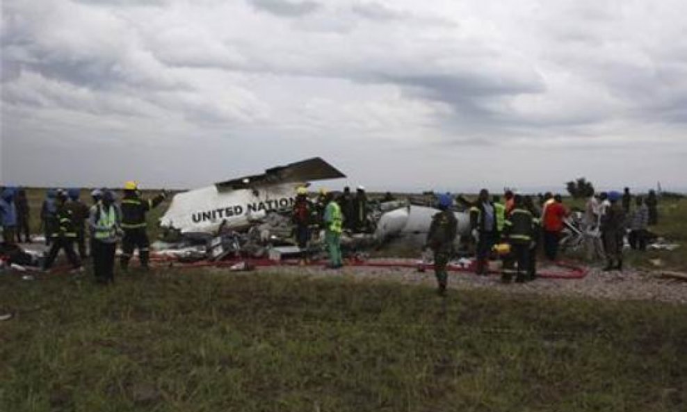 nesreća un-ova zrakoplova kongo