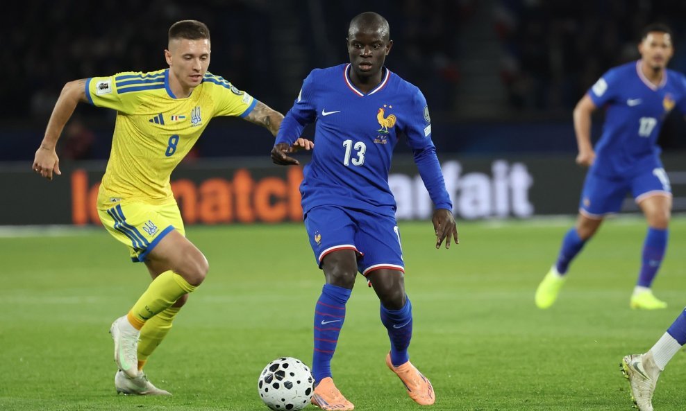 N’golo Kante (desno)