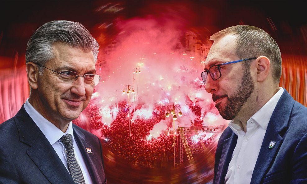 Plenković i Tomašević forsiraju temu dočeka i Thompsona