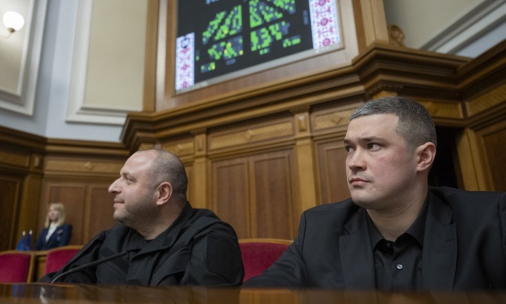 Rustem Umerov (lijevo) glavni je ukrajinski pregovarač