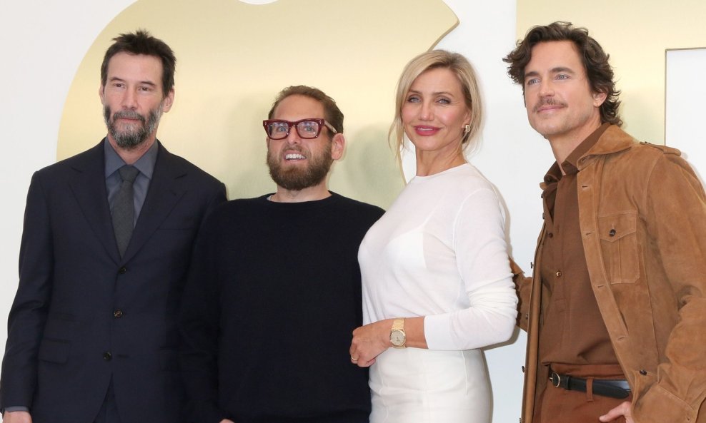 Keanu Reeves, Jonah Hill, Cameron Diaz i Matt Bomer