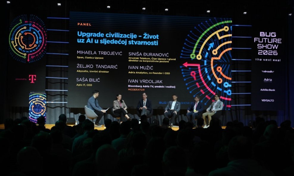 Mihaela Trbojević (Span), Siniša Đuranović (Hrvatski Telekom), Saša Bilić (APIS IT), Željko Tandarić (Abysalto), Ivan Mužić (Adrian Analytics)