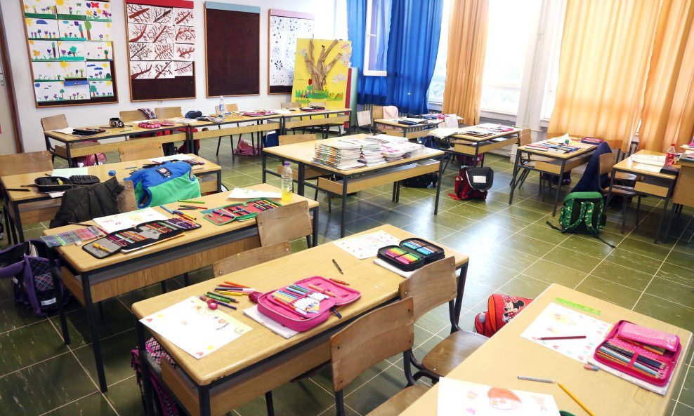 Učionica, ilustracija