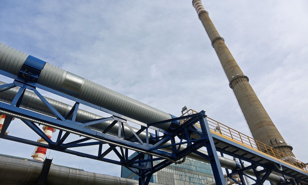 Toplana Zagreb - ilustracija